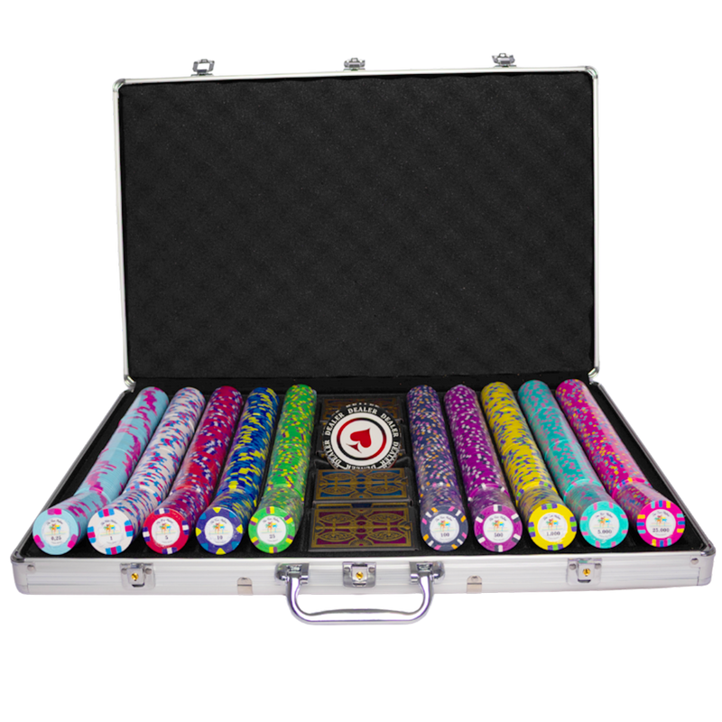 The Five Palms Poker Set 1000 - view 2