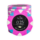 Le jeton de poker Noir 0,25
