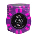 Le jeton de poker Noir 0,50