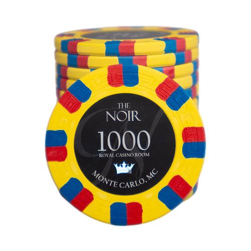 The Noir Poker Chip 1000