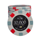 La ficha de póquer Noir 10000