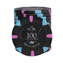 Le jeton de poker Noir 100