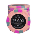 Le jeton de poker Noir 25000