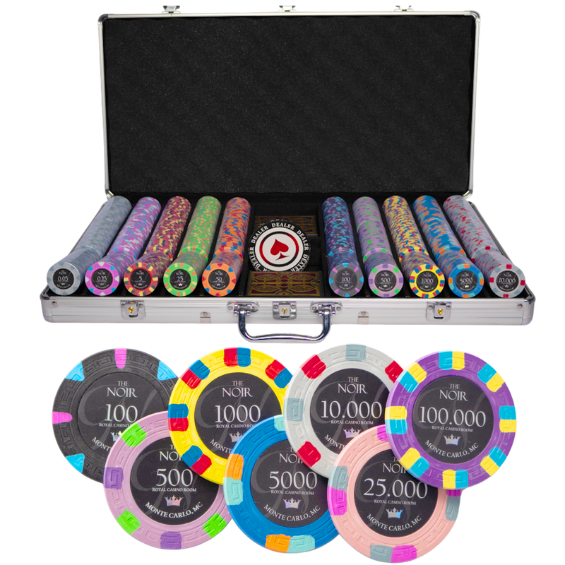 The Noir Poker Set 750