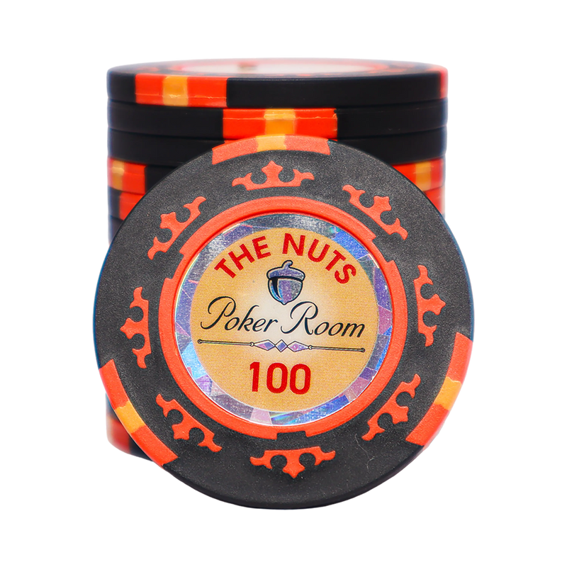 The Nuts Poker Chip 100