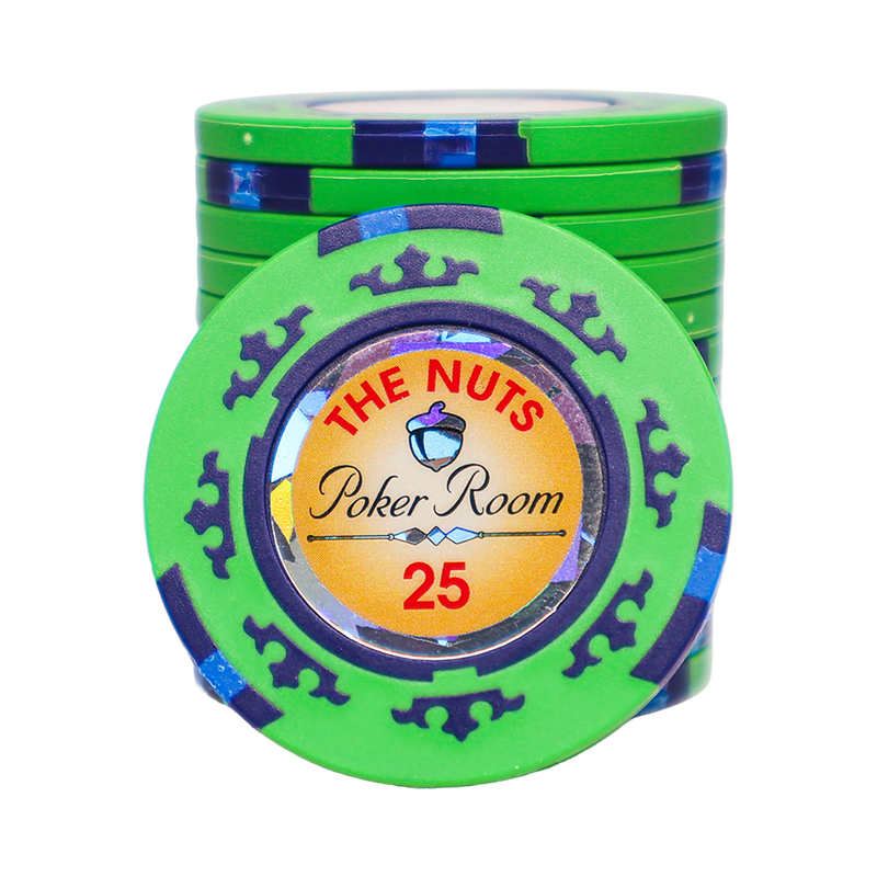 The Nuts Poker Chip 25