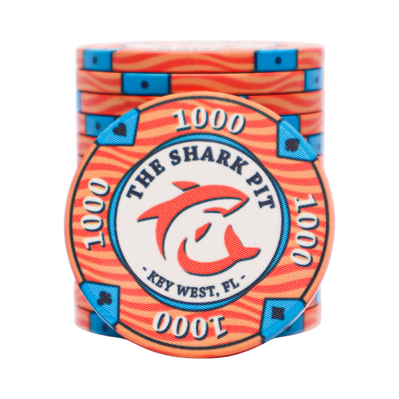 The Shark Pit Poker Chip 1000