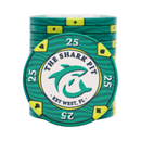 The Shark Pit Poker Chip 25
