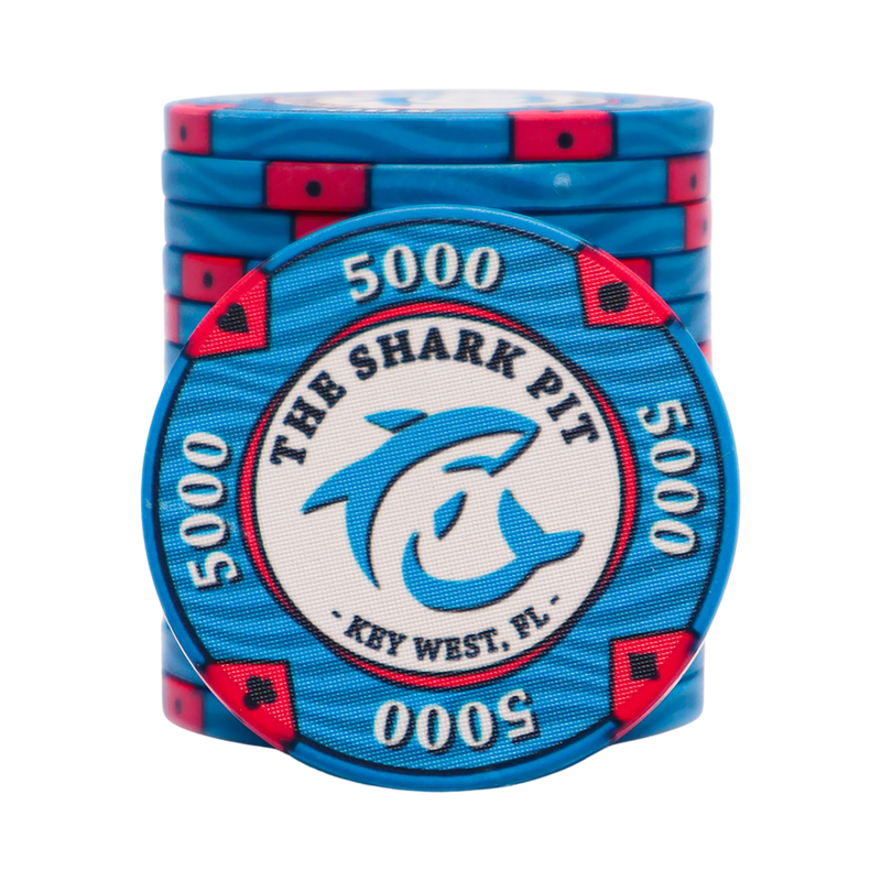 The Shark Pit Poker Chip 5000