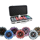 preview ultimate 300 poker chips, overview of our colorful poker chips, poker cards and a dealer button