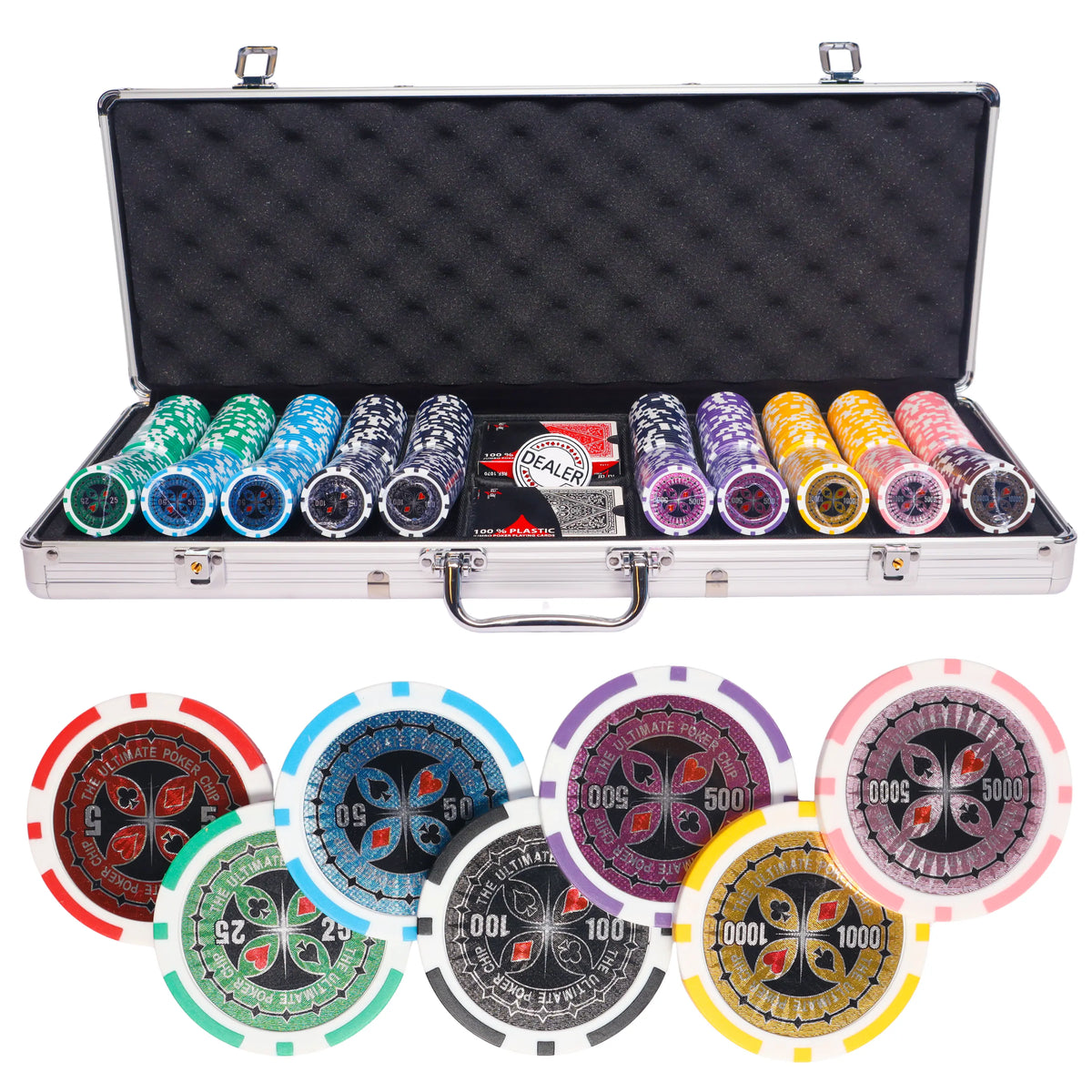 ポーカーセット　THE ULTIMATE POKER CHIP 約500枚 ラウンド用品・アクセサリー