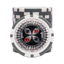 ultimate poker chip 1 grey white