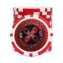 ultimate poker chip 5 red white