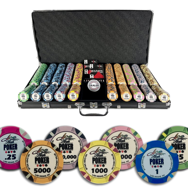 Poker Set WSOP Ace High 750