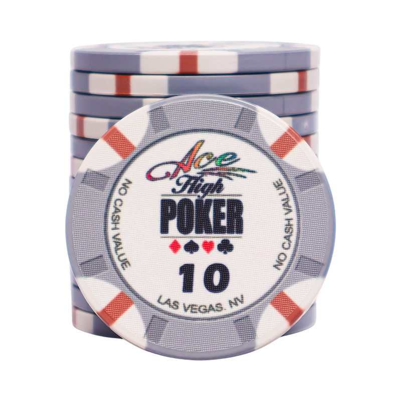 WSOP Ace High Poker Chip 10