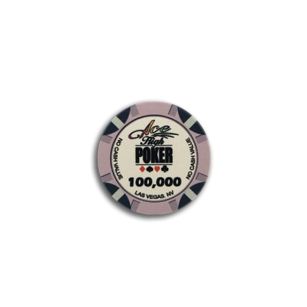 WSOP Ace High Poker Chip 100.000