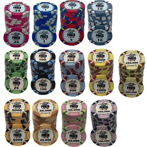 Poker Chips Set WSOP 750