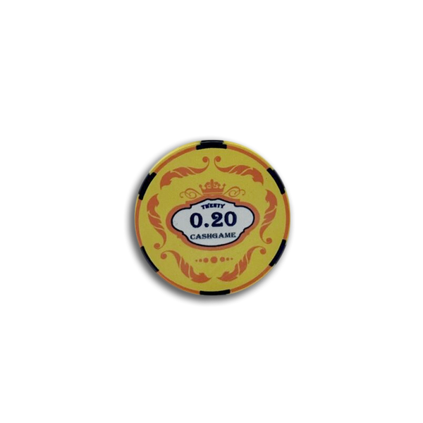 Ceramic Crown Poker Chip 0.2