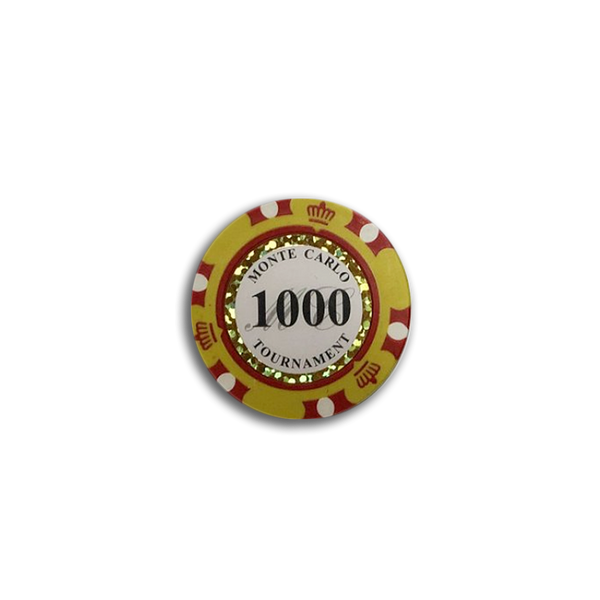 Monte Carlo Pokerchip 1000