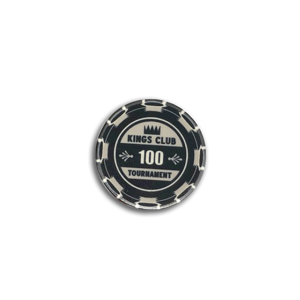 Kings Club Poker Chip 100