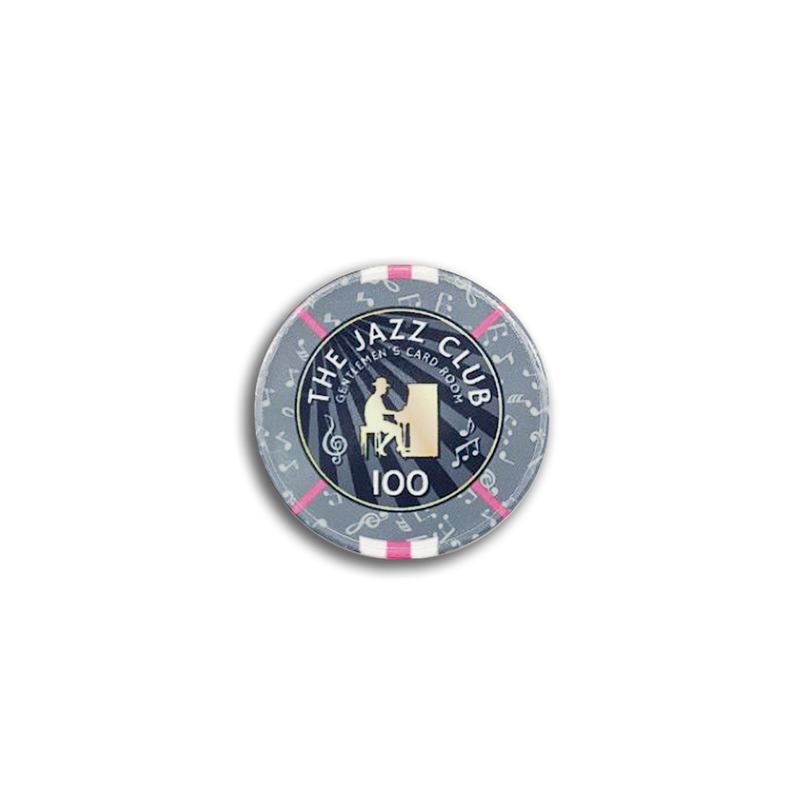 The Jazz Club Poker Chip 100