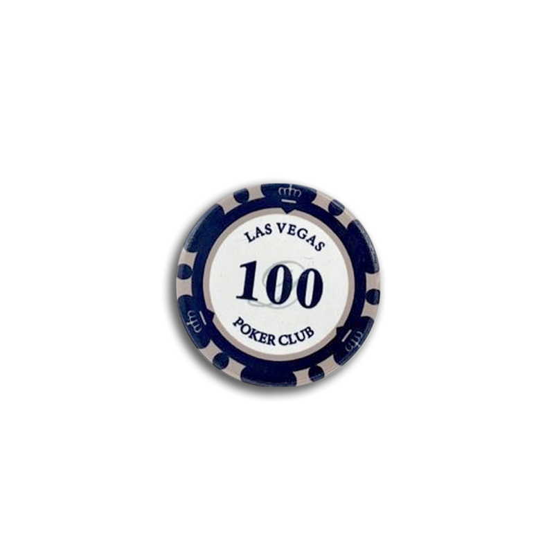 Ceramic Las Vegas Poker Chip 100