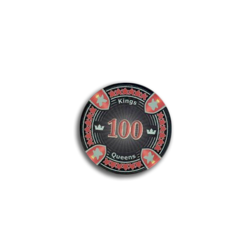 Kings & Queens Poker Chip 100