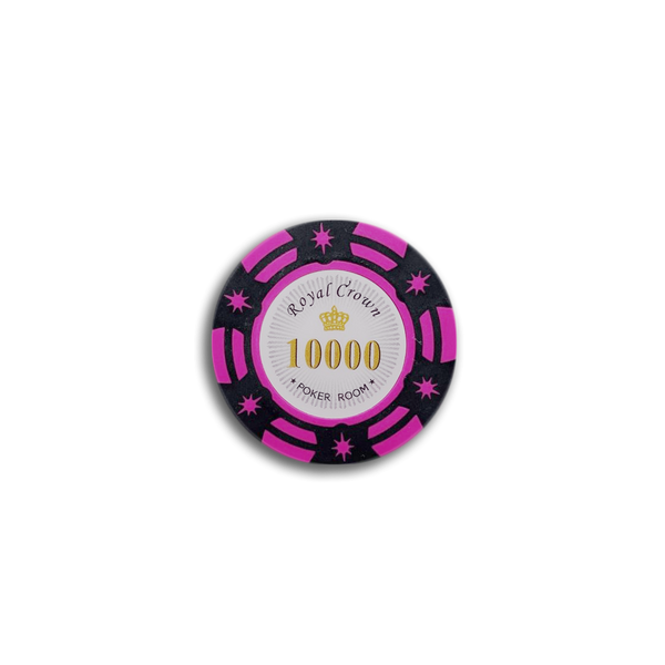 Royal Crown Poker Chip 10.000