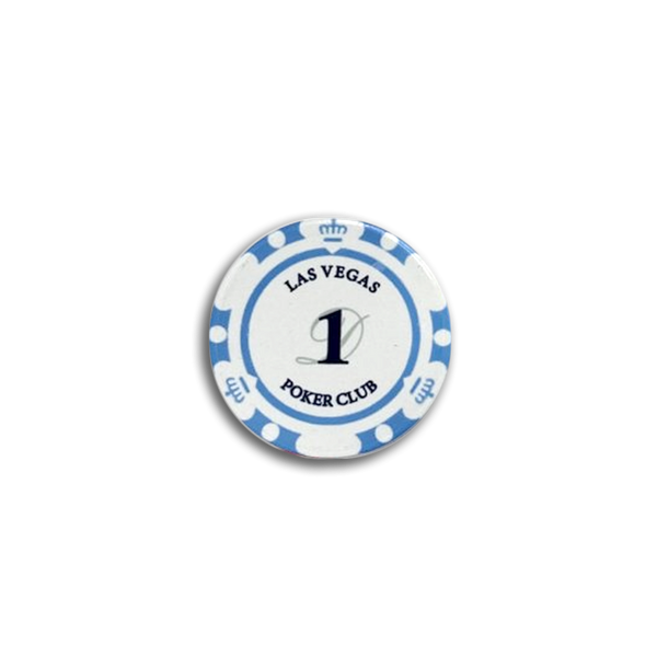 Ceramic Las Vegas Pokerchip 1
