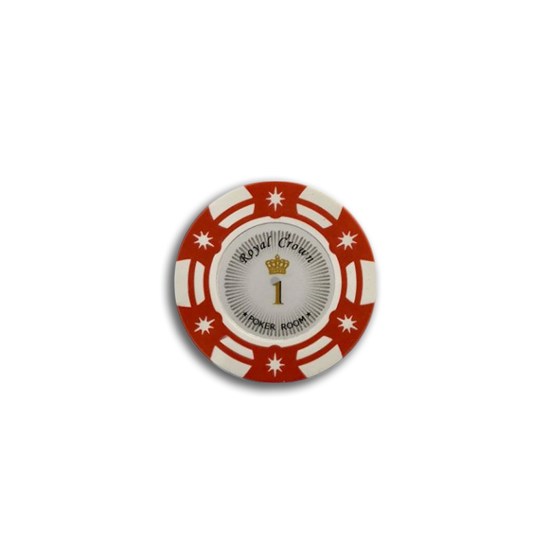 Royal Crown Poker Chip 1