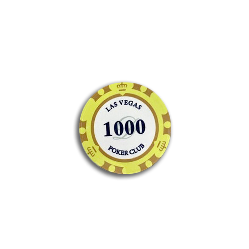 Ceramic Las Vegas Poker Chip 1000