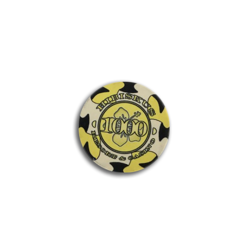 Hibiskus Pokerchip 1000
