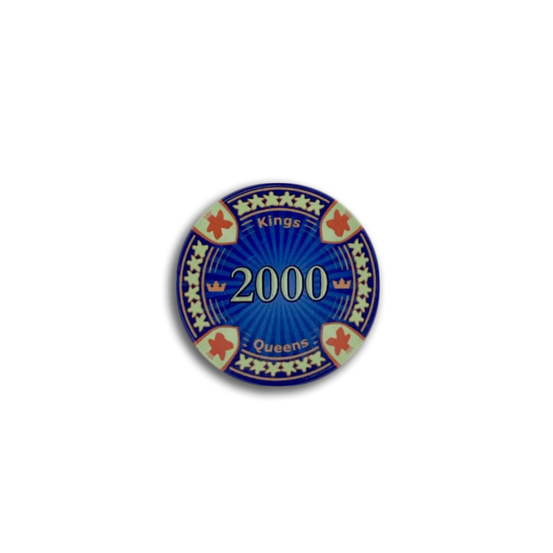 Kings & Queens Poker Chip 2000