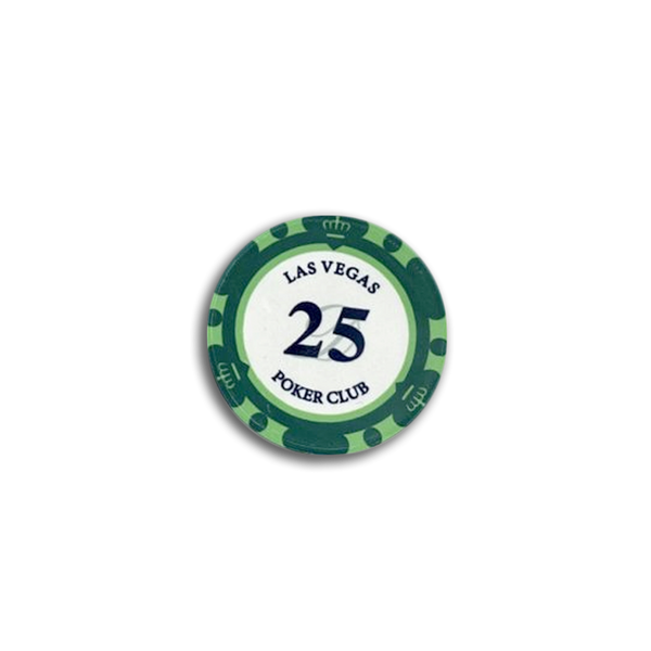 Ceramic Las Vegas Pokerchip 25