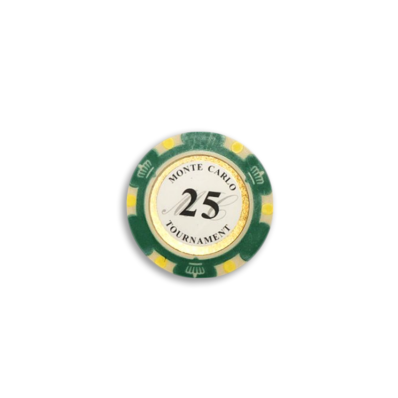Monte Carlo Poker Chip 25
