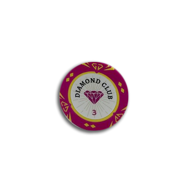 Diamond Club Poker Chip 3