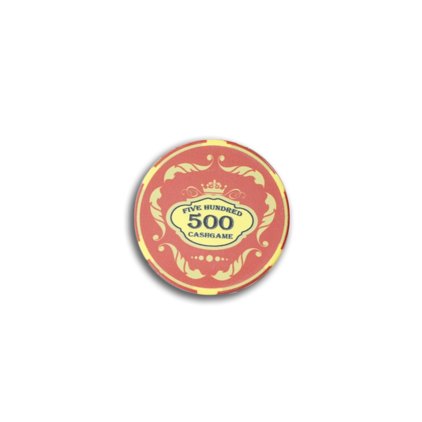 Ceramic Crown Poker Chip 500