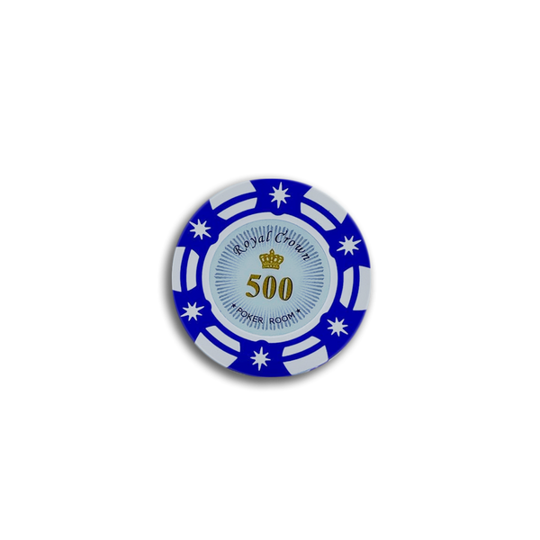 Royal Crown Poker Chip 500