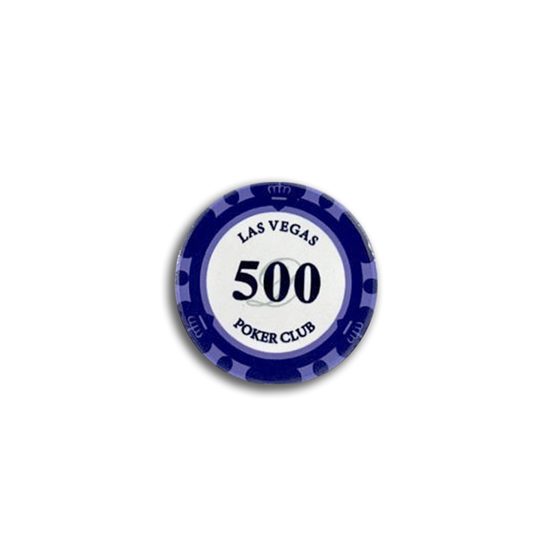 Ceramic Las Vegas Poker Chip 500