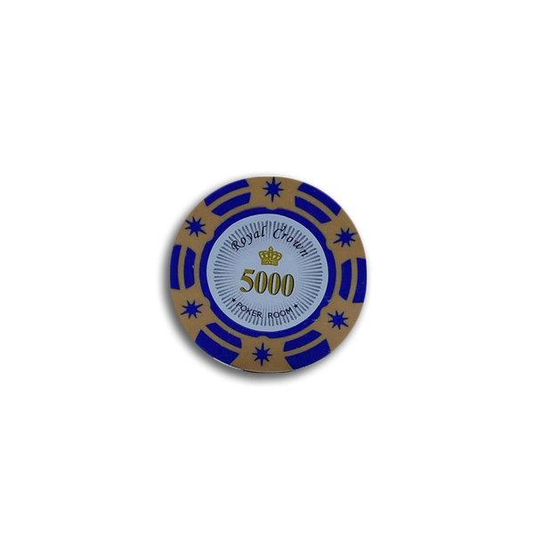 Royal Crown Poker Chip 5000