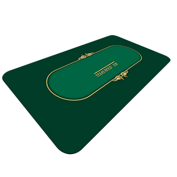 Pokermat Texas Groen 180X90