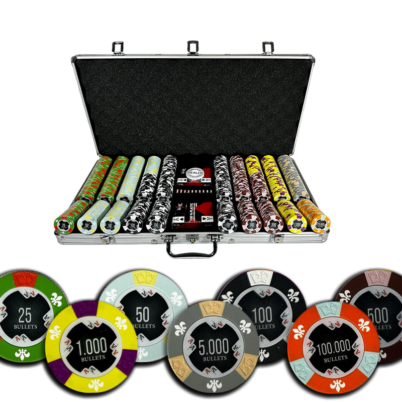 Poker Set Bullets Tournament 750