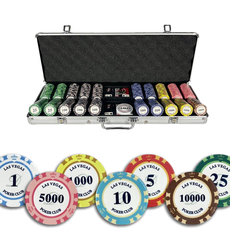 Poker Set Las Vegas Poker Club Cash Game 500