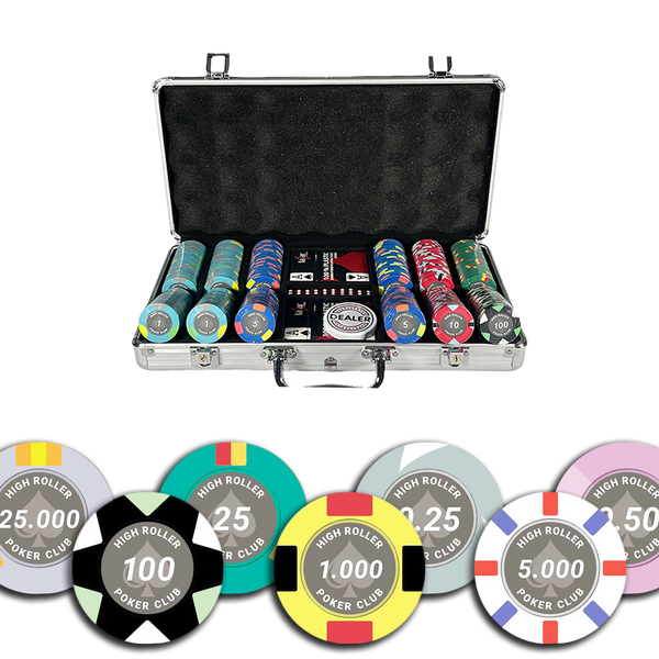 Poker Set High Roller Poker Club 300