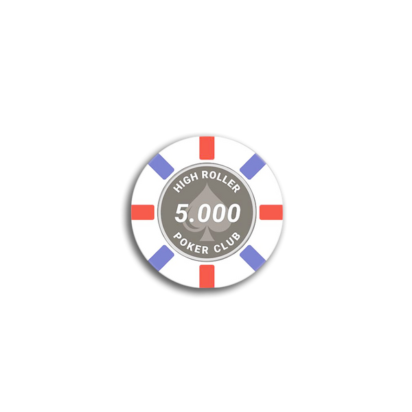 High Roller Poker Chip 5000