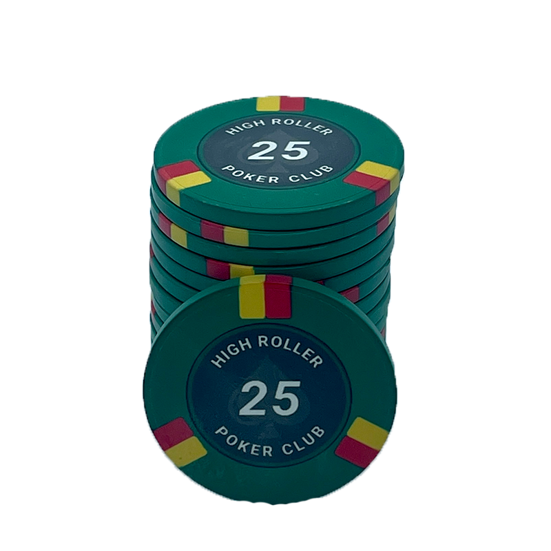 High Roller Poker Chip 25