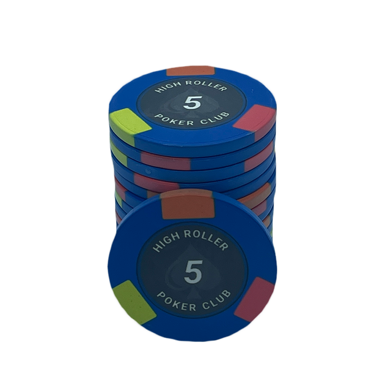 High Roller Poker Chip 5