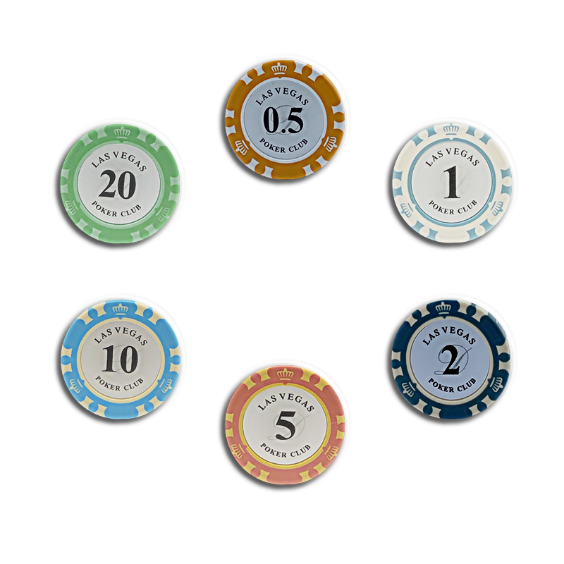 Poker Chips Set Vegas Poker Club 750