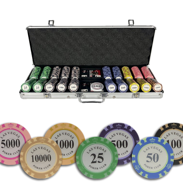 Poker Set Las Vegas Poker Club Tournament 500