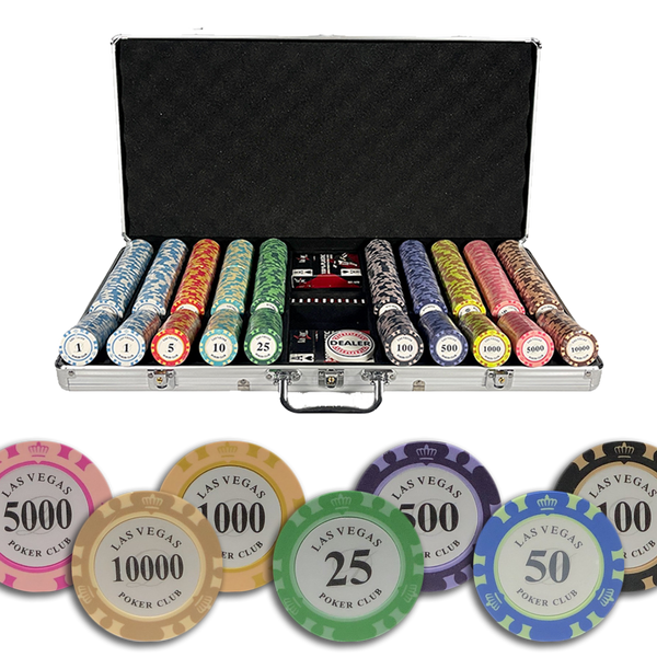 Poker Set Las Vegas Poker Club Tournament 750
